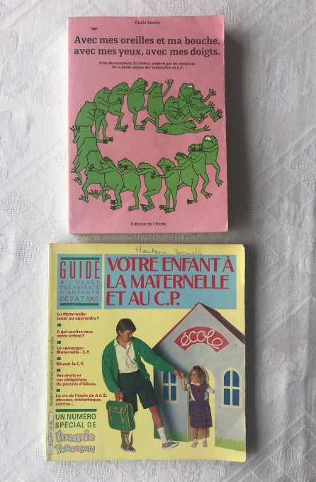 Livre et guide pour accompagner les jeunes enfants, De Gisèle Besche et édition Milan