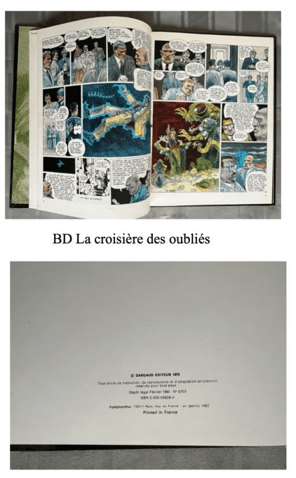 2 Albums, Bd Le vaisseau de pierre et La croisière des oubliés, Histoires fantastiques, Dargaud