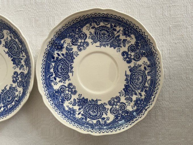 2 Tasses et sous tasses Villeroy et Boch, modèle Burgenland Saar