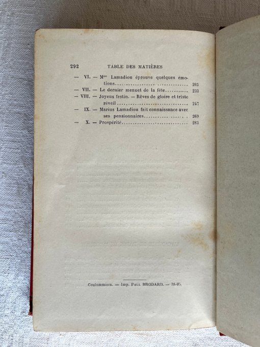 Livre ancien, En haut du beffroi, A. Robida, Bibliothèque du petit français, 1895