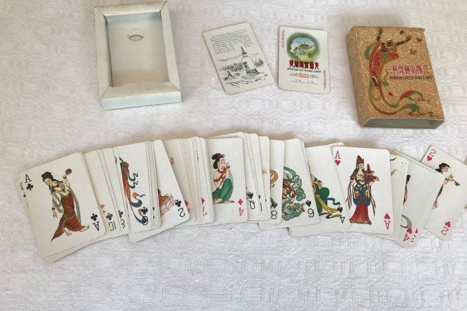 Jeu de cartes de collection asiatique, DUNHUANG ART Playing Cards