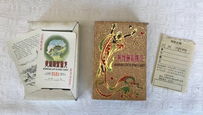 Jeu de cartes de collection asiatique, DUNHUANG ART Playing Cards