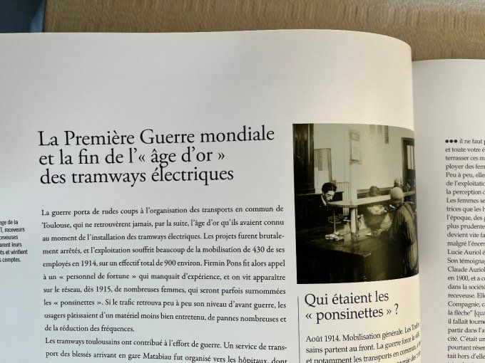 Livre à découvrir !  150 ans de transports publics à Toulouse