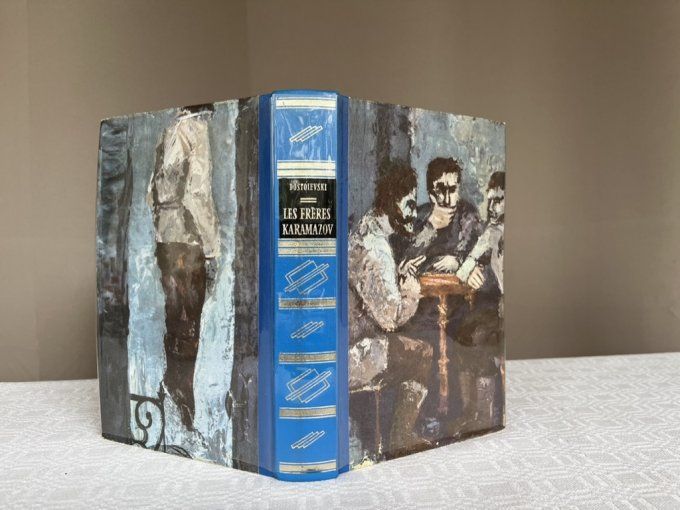 Livre Les frères Karamazov, Dostoïevski , Édition Baudelaire, 1965