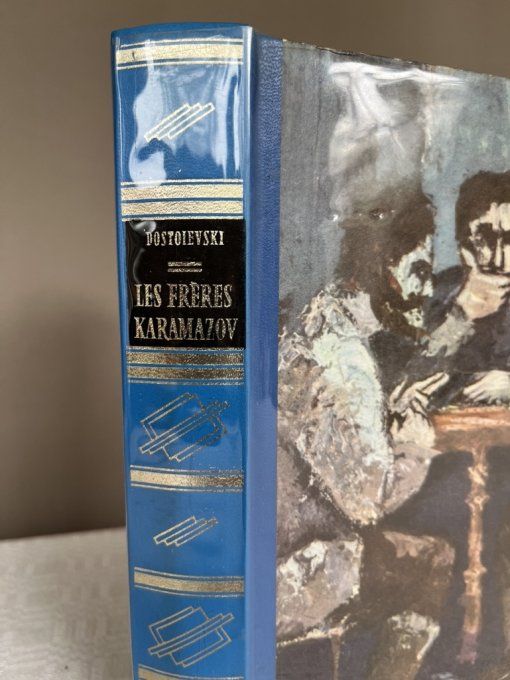 Livre Les frères Karamazov, Dostoïevski , Édition Baudelaire, 1965