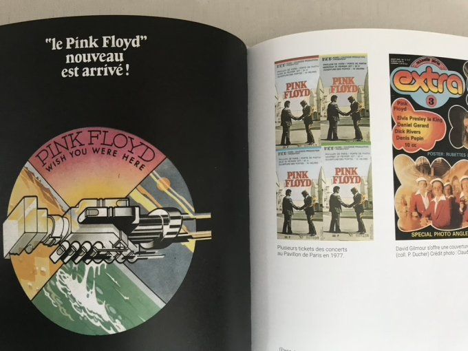 Livre rare ! Pink Floyd en France, édition Éclipse, 2021