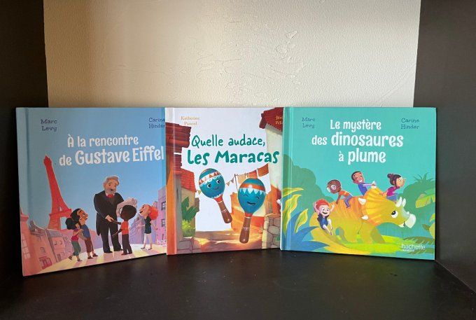 Lot de 9 livres enfant, Hachette, CNL