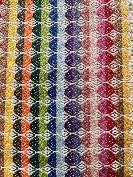 Tissu multicolore épais, pour nappe, tapis enfant, création Dy ou recouvrir votre canapé