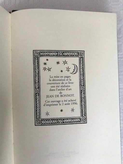 Livre, Sorciers, magiciens et enchanteurs de nos terroirs, Exemplaire de tête, Jean de Bonnot